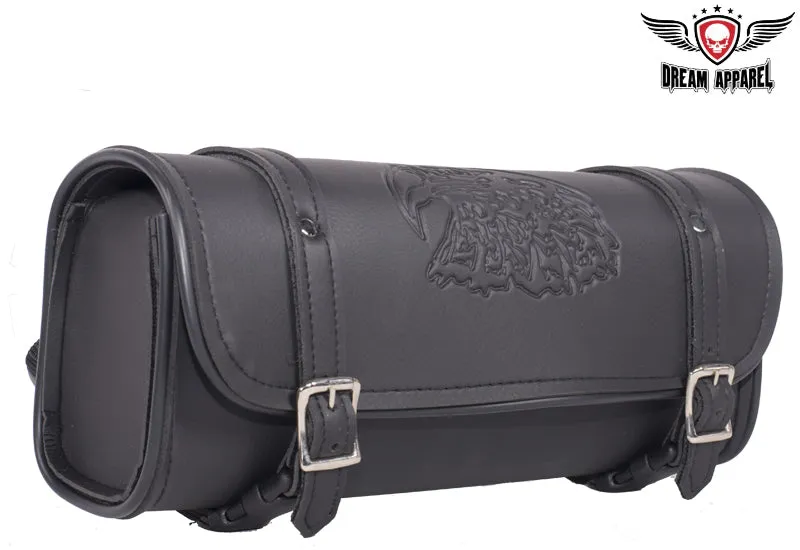 10" Motorcycle Tool Bag With Eagle