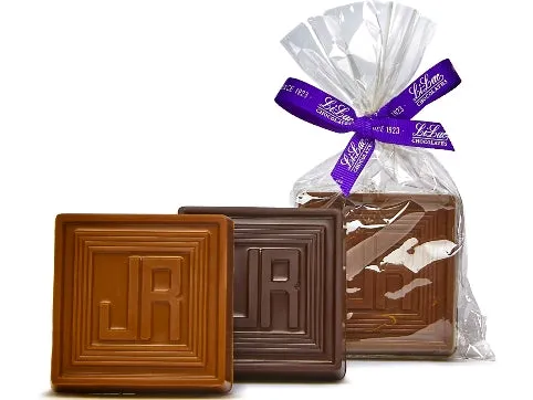 2 oz. Custom Chocolate Squares (100 bags)