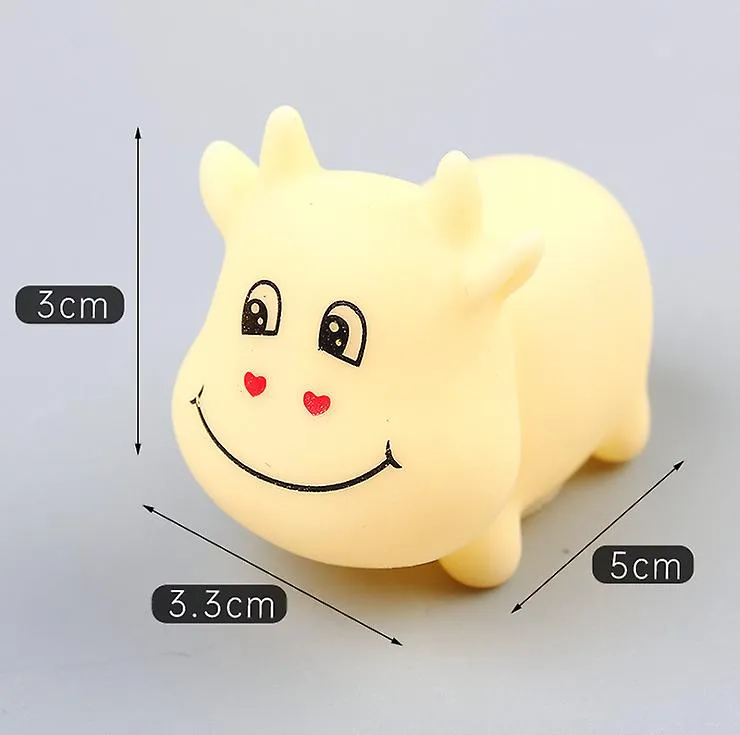 2Pcs yellow Cute Super Cute Dumplings Squeeze And Call Children's Gifts AZ12353