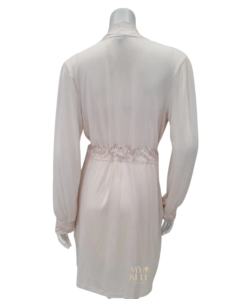 6029 Swan Bride to Be Modal Chemise & Robe Set