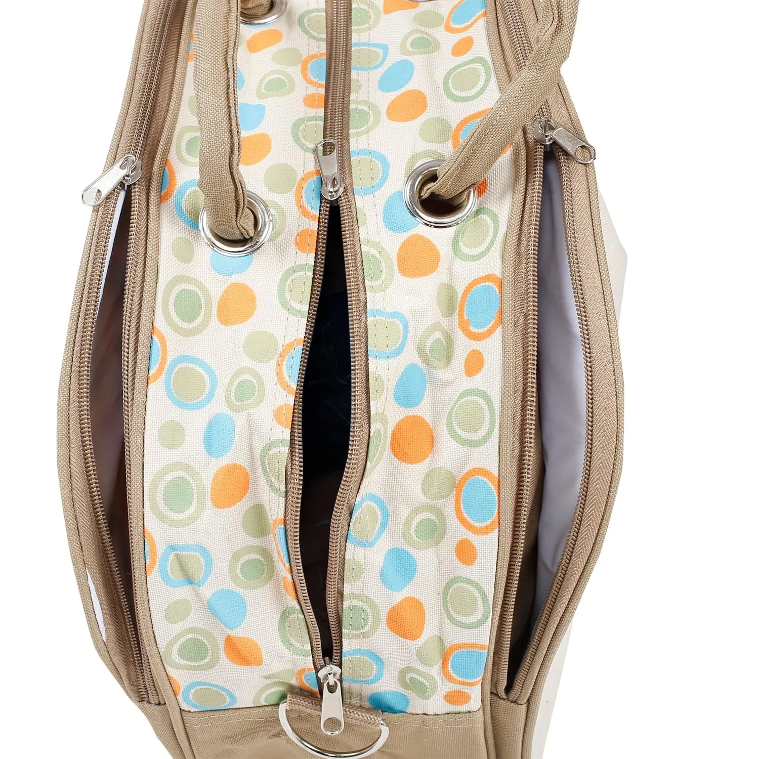 Abstract Fawn Diaper Bag