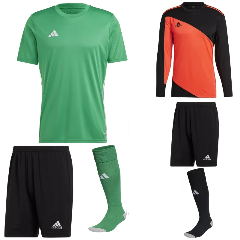 ADIDAS TABELA 23 SS KIT BUNDLE TEAM GREEN WHITE