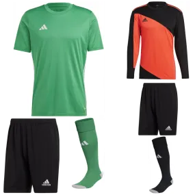 ADIDAS TABELA 23 SS KIT BUNDLE TEAM GREEN WHITE