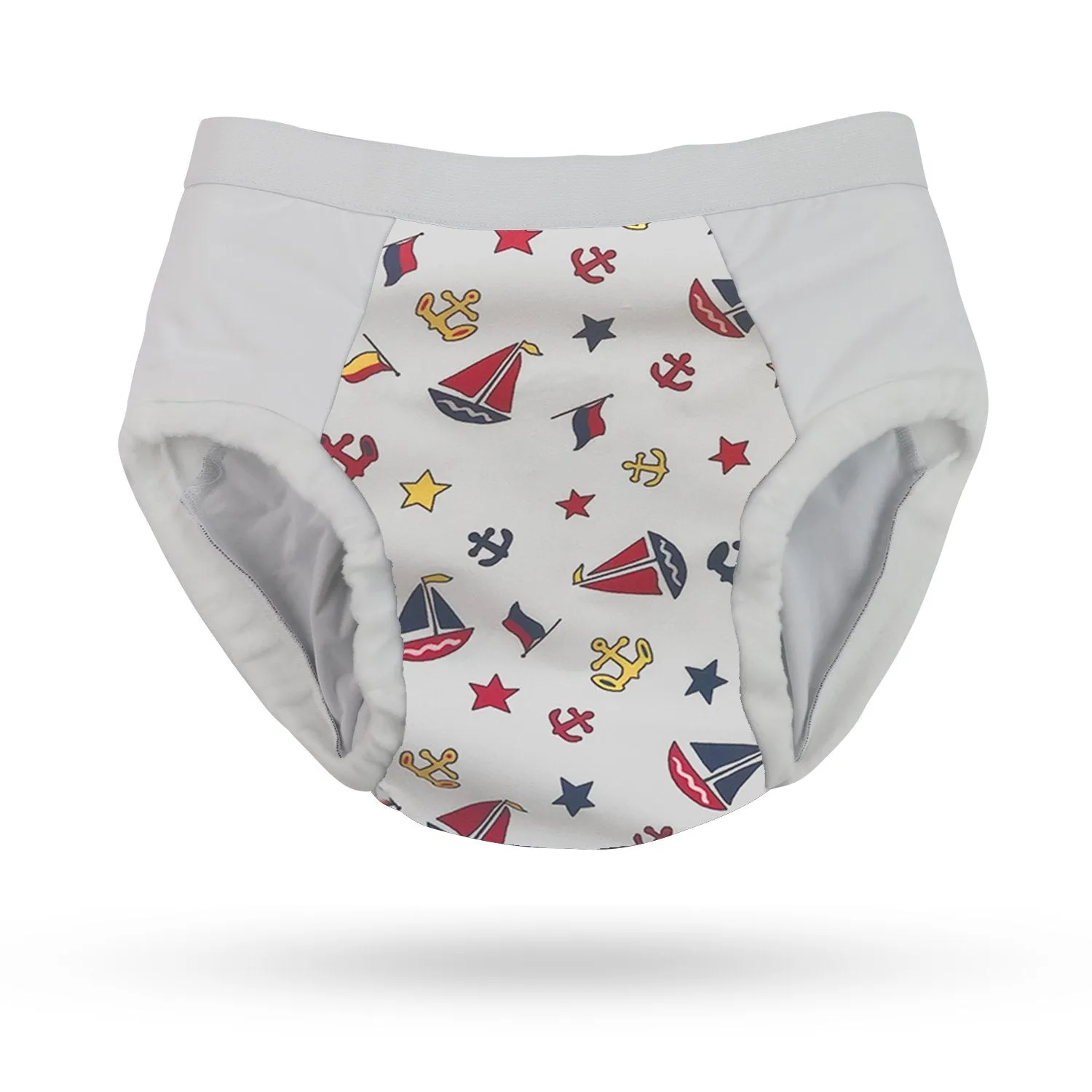 Adult Cloth Diapers;  Sailboat