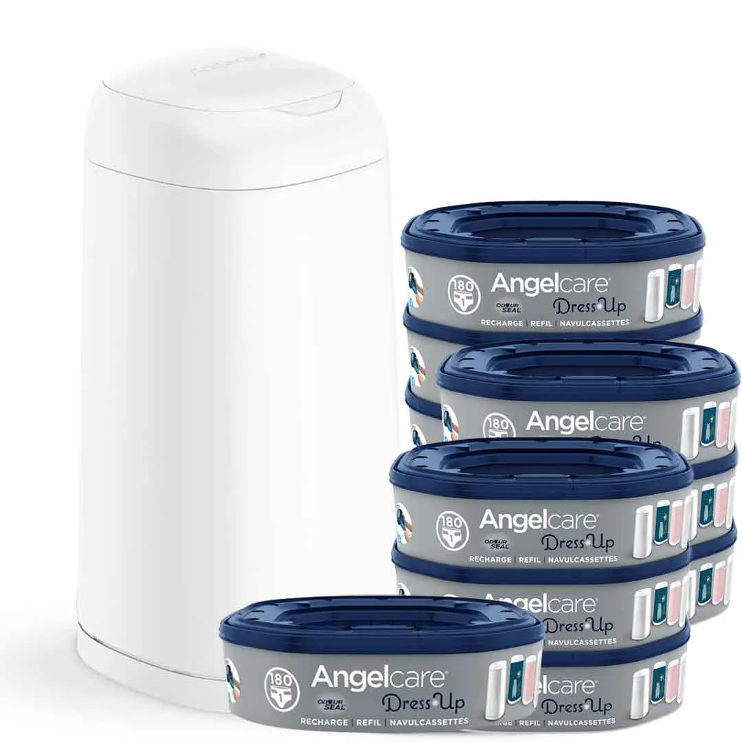 Angelcare Dress up Bin Octagonal   10 Refills