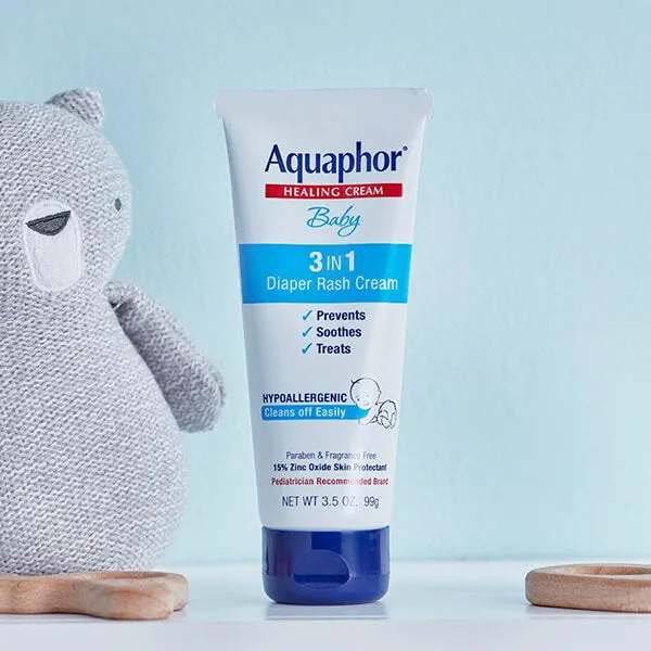 Aquaphor Baby Diaper Rash Cream 3.5 oz