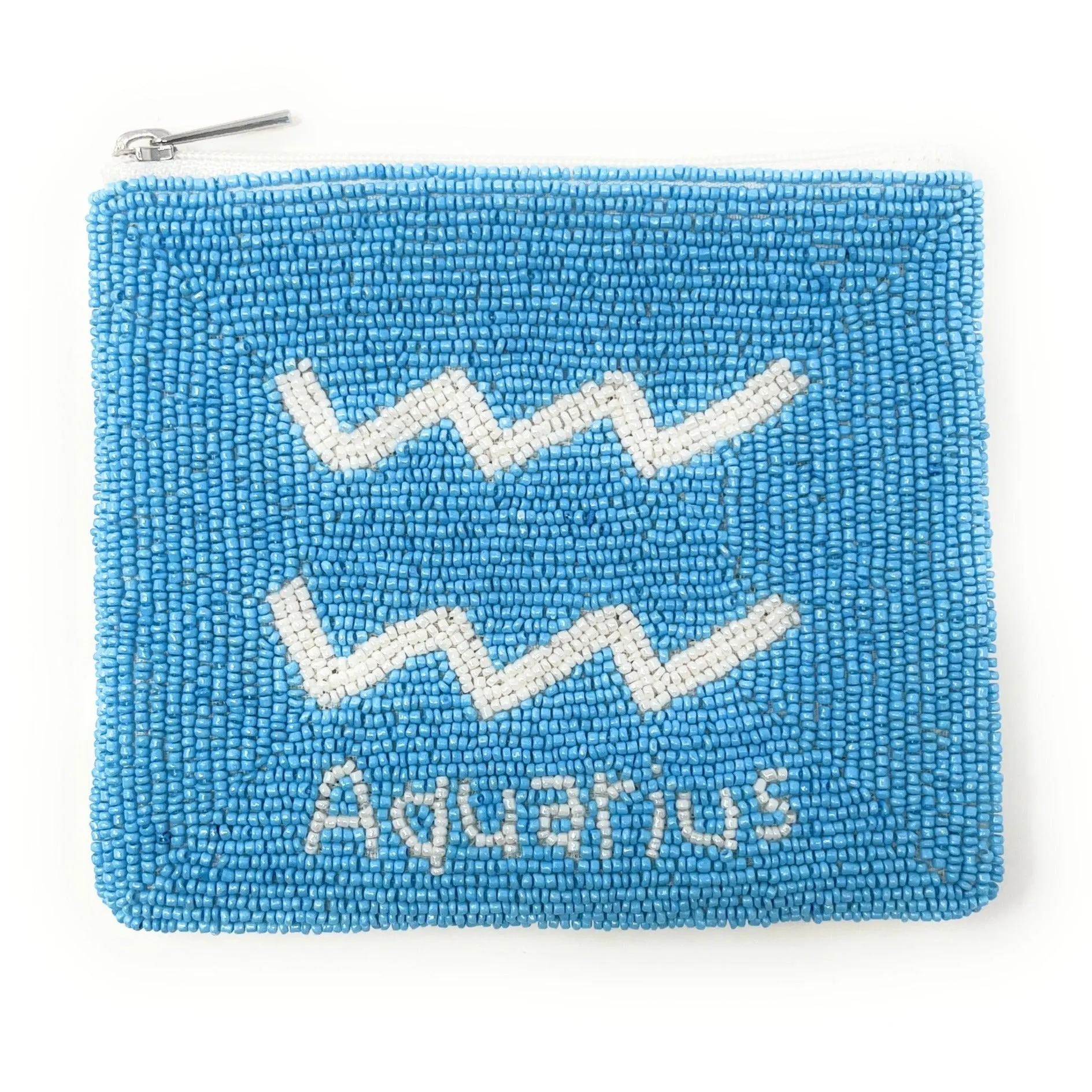 Aquarius Beaded Small Purse