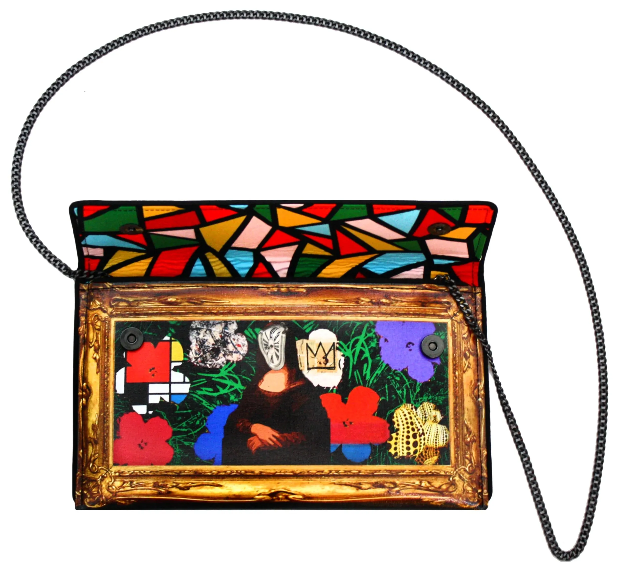 Art history mini clutch