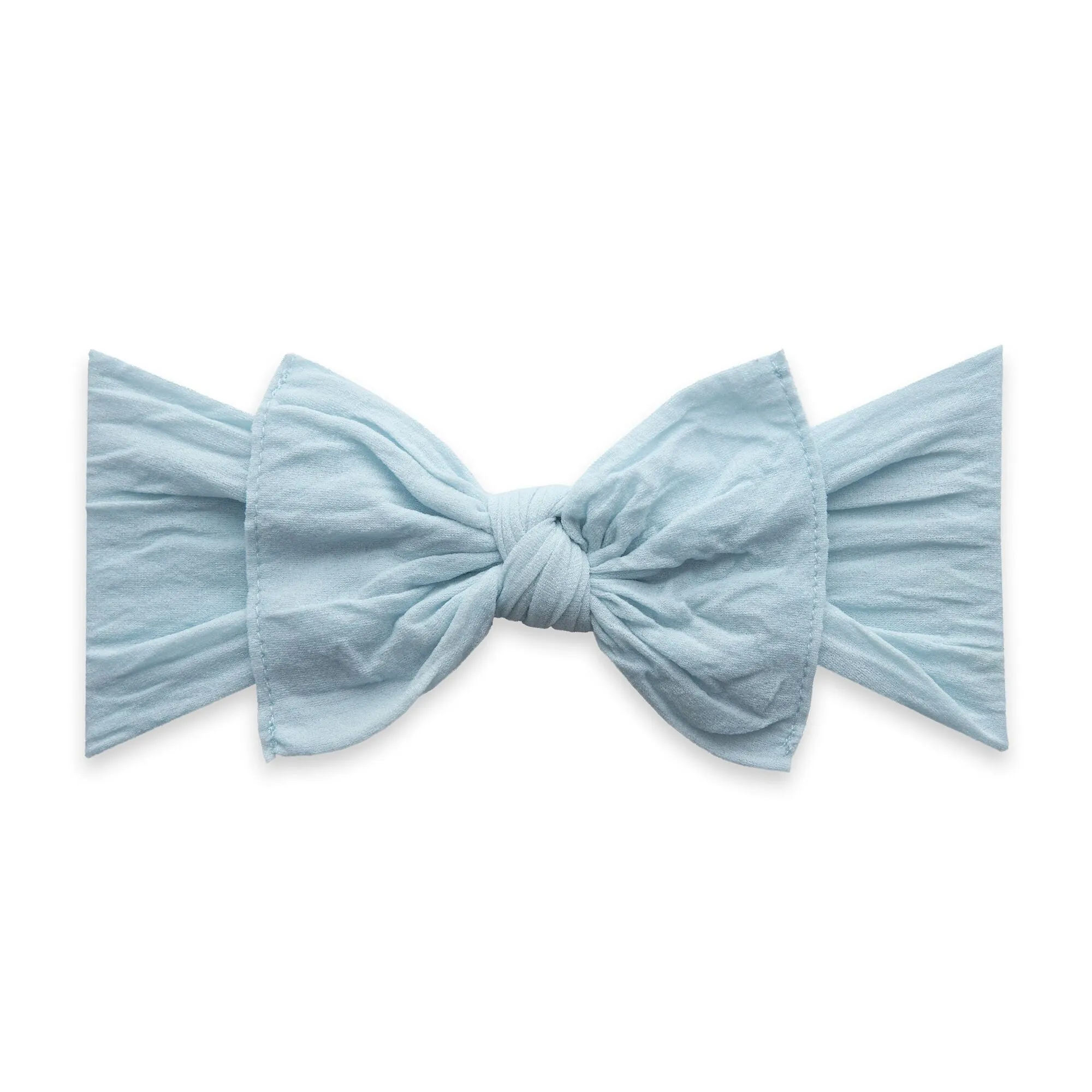 Baby Bling Bows - Classic Knot - Chambray