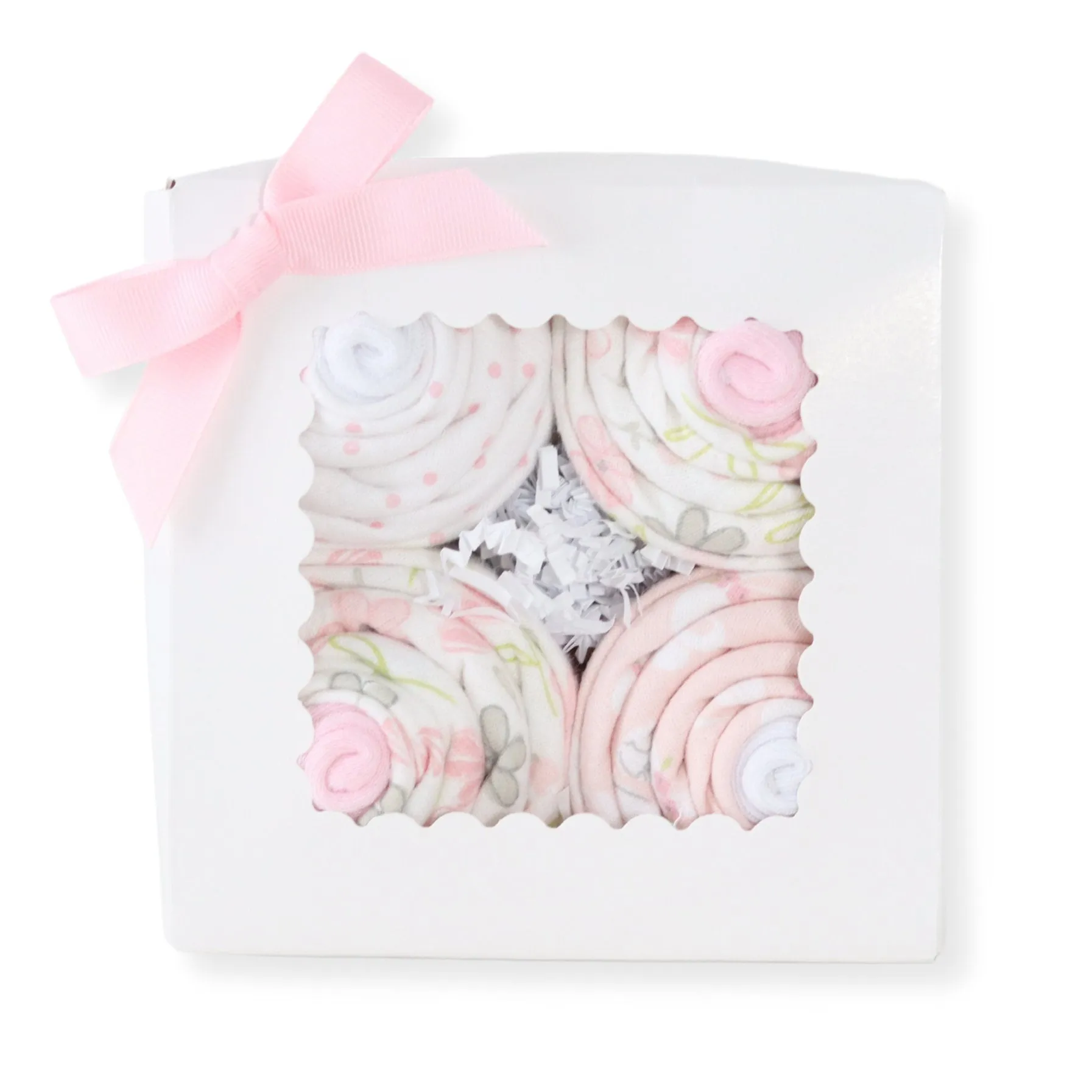 Baby Blossom Company Baby Girl Cupcake Set - Bunny