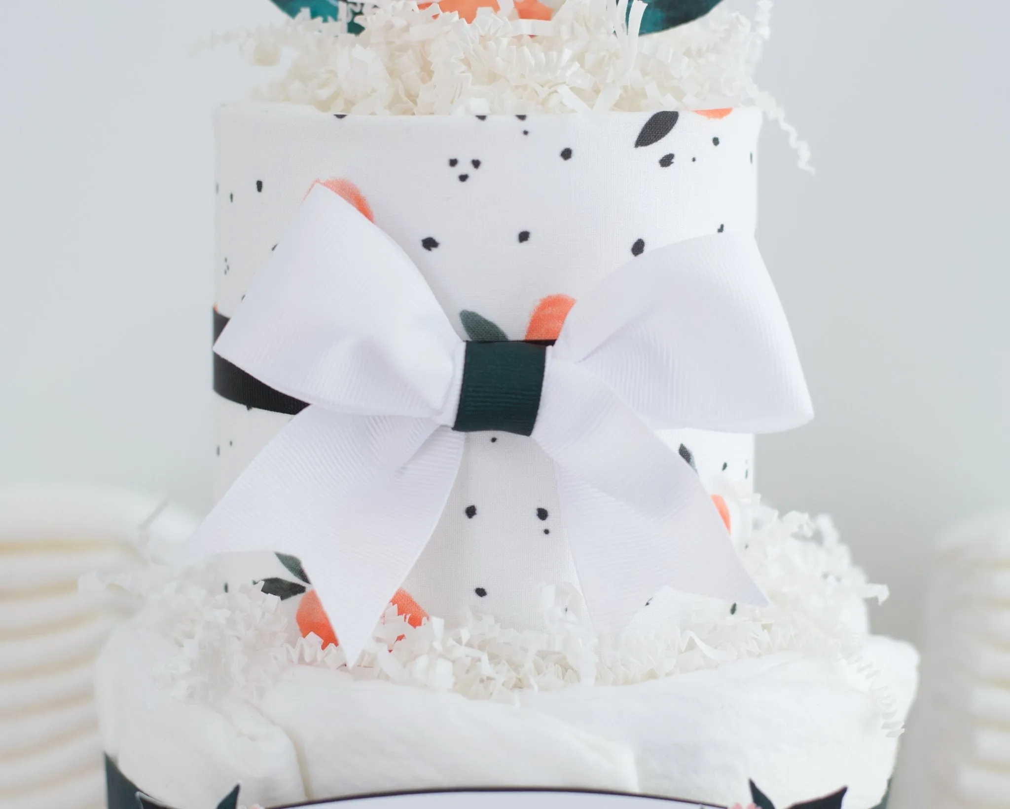 Baby Blossom Company Little Clementine Diaper Cake