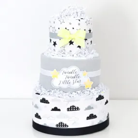 Baby Blossom Company Moon Diaper Cake