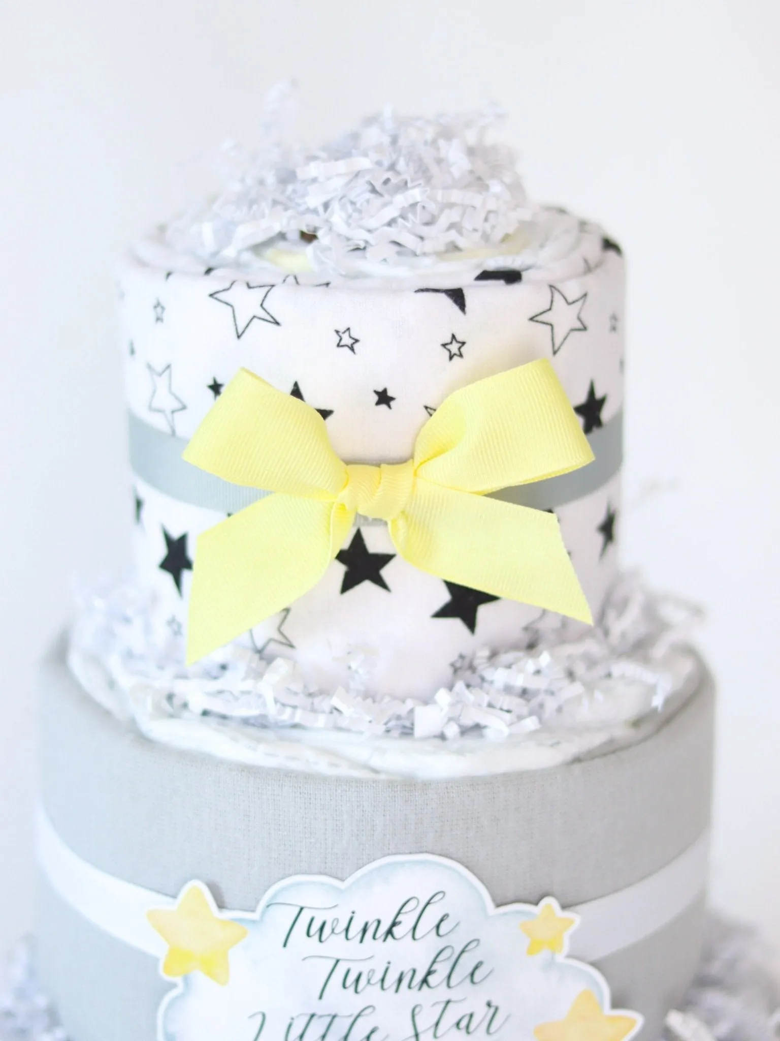 Baby Blossom Company Moon Diaper Cake