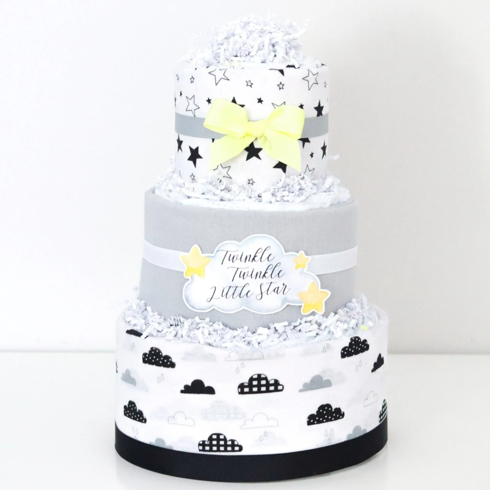 Baby Blossom Company Moon Diaper Cake