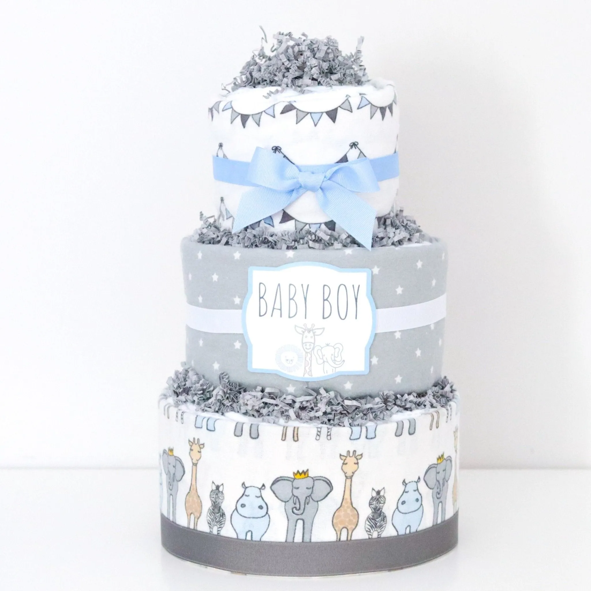 Baby Blossom Company Royal Safari Diaper Cake