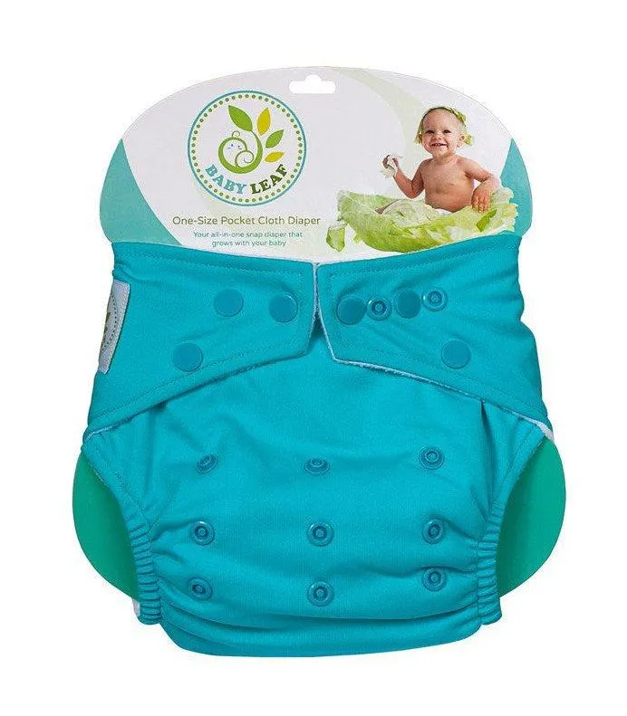 Baby Leaf Bubble Gum Delight One-Size Cloth Diapers