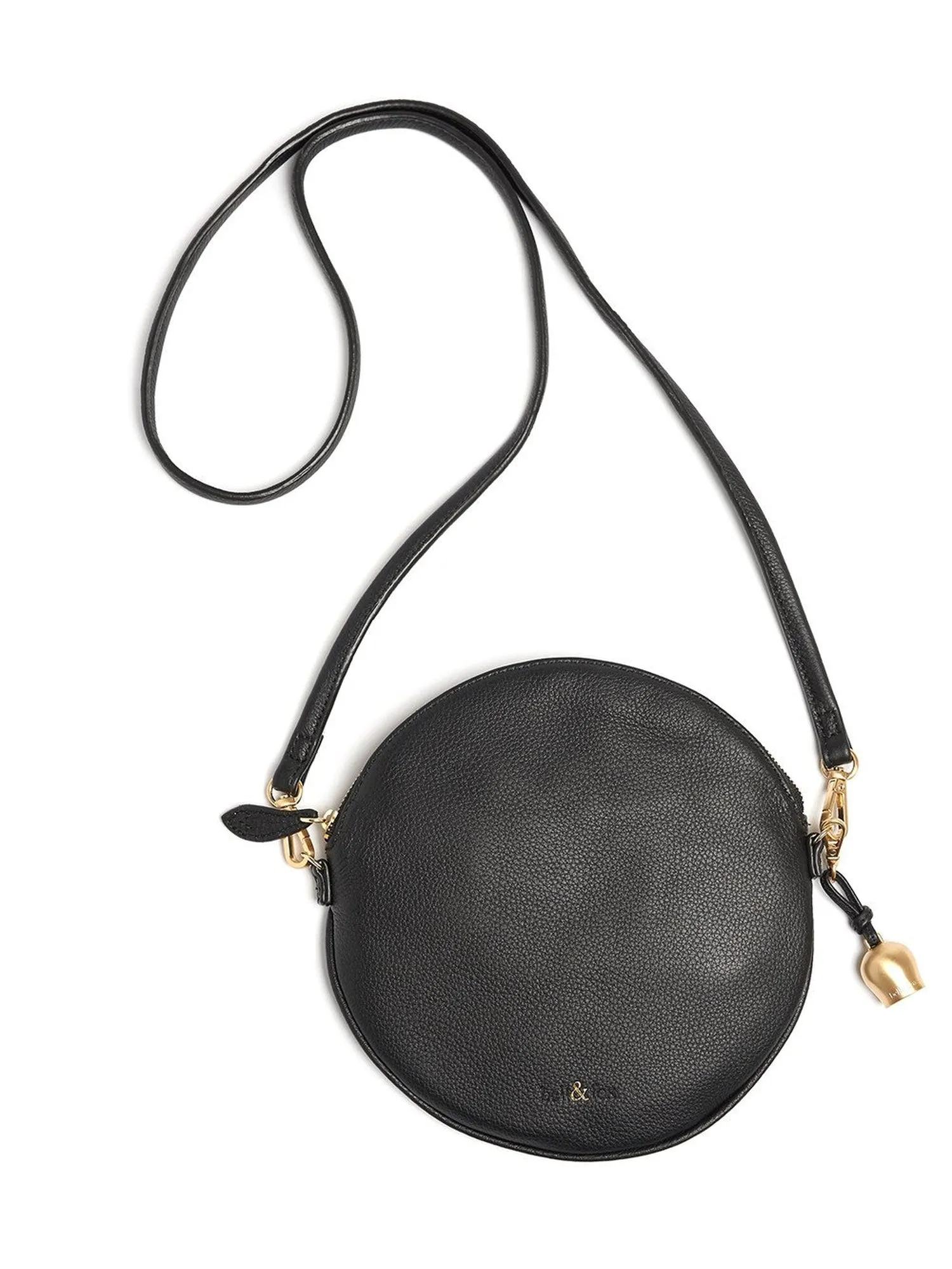 Bell & Fox - Round Crossbody Bag & Wristlet - Black