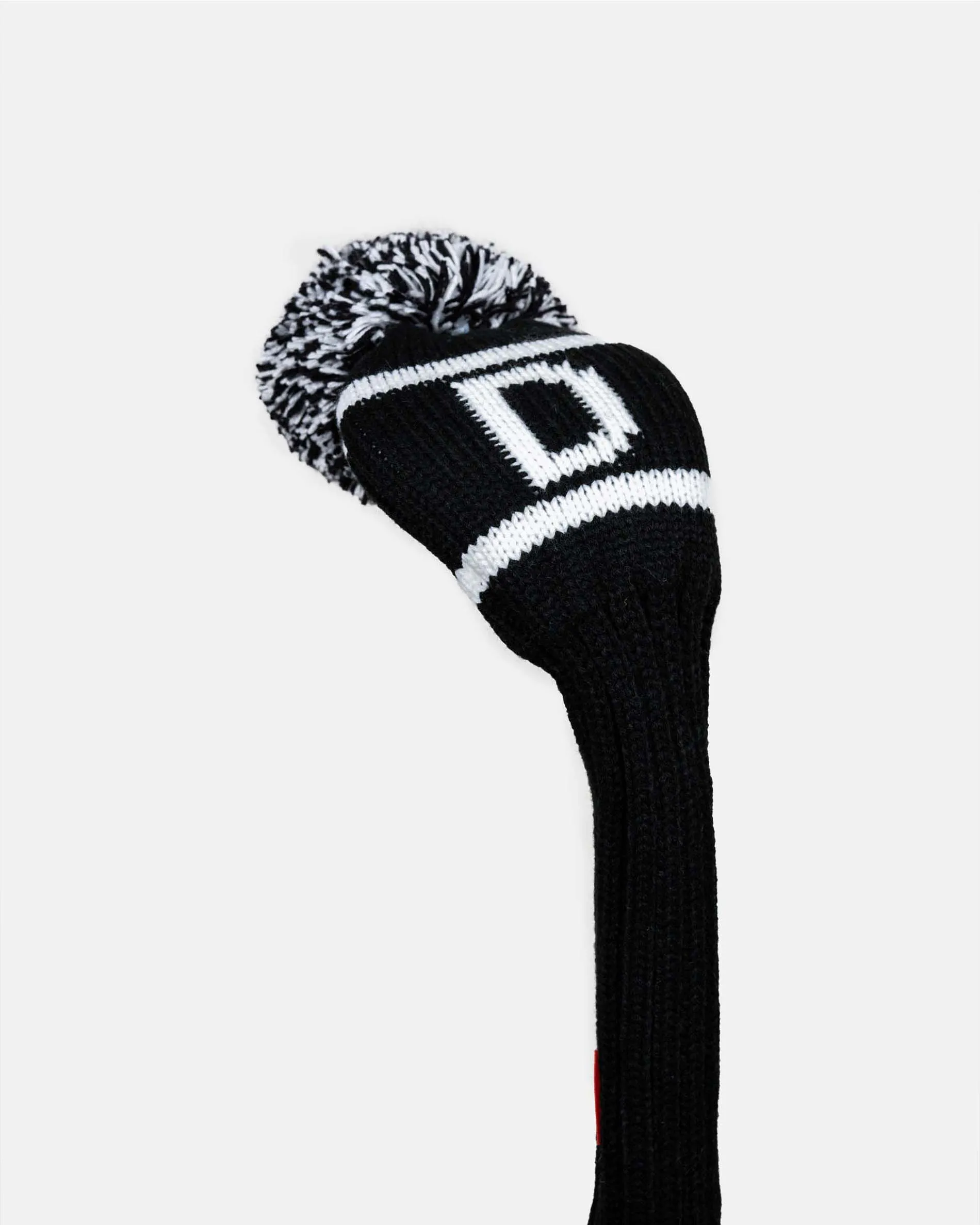 Black Knit Head Cover