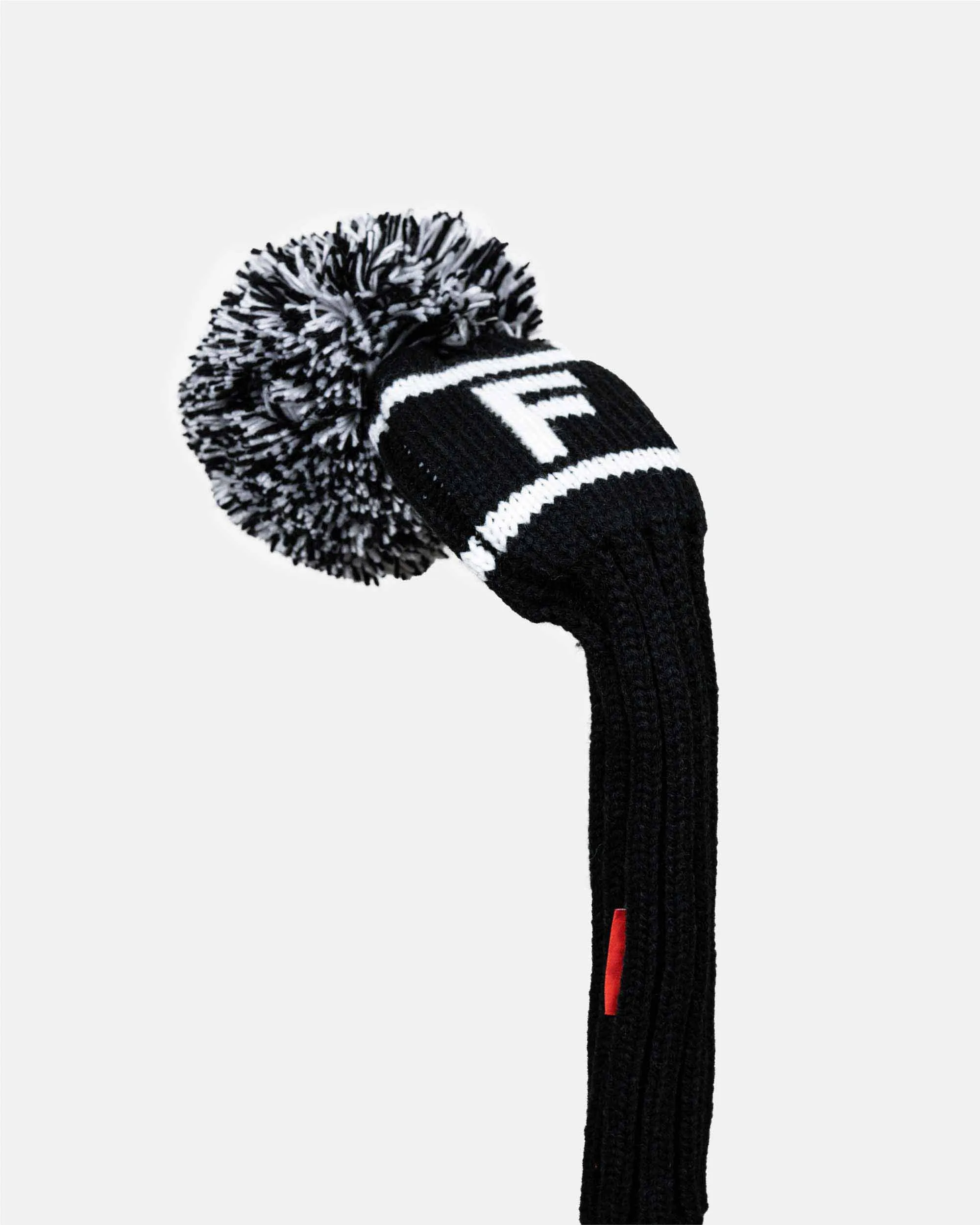 Black Knit Head Cover