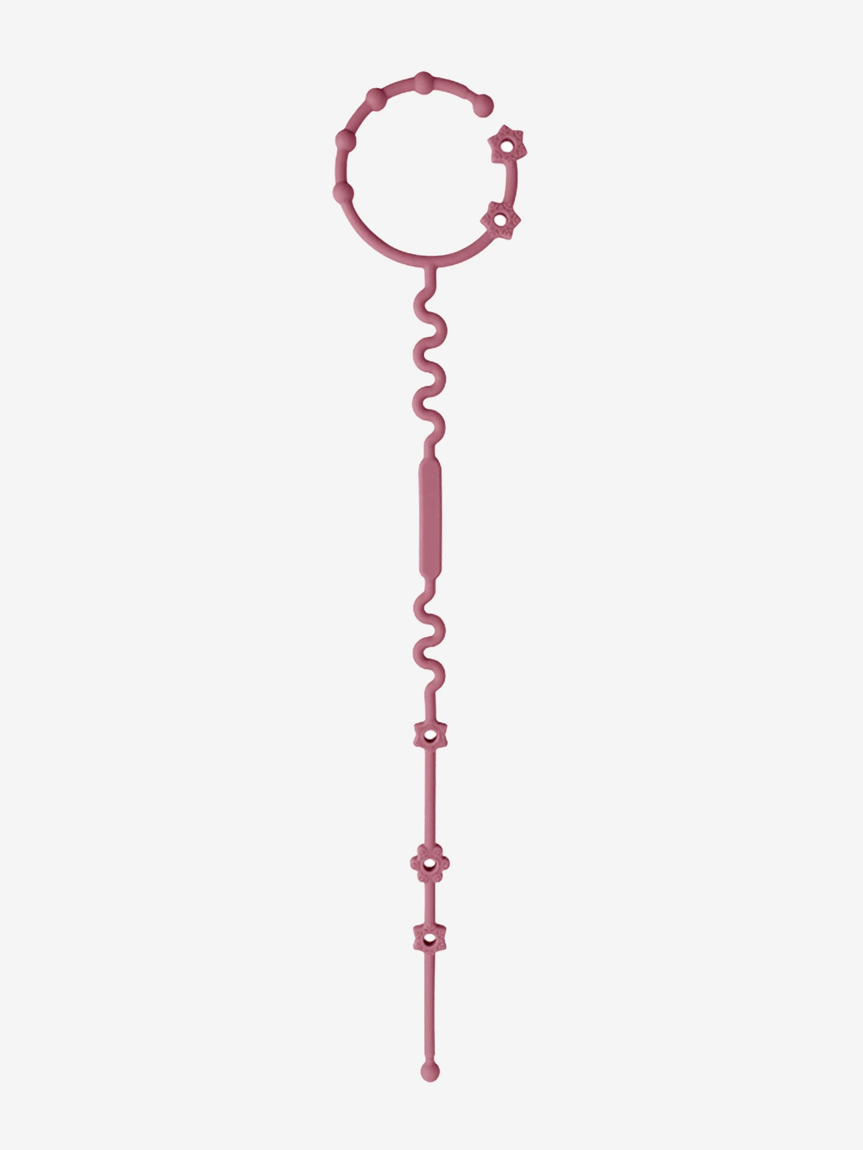 Bloom Bambini Adjustable Teether and Pacifier Clip in Pink