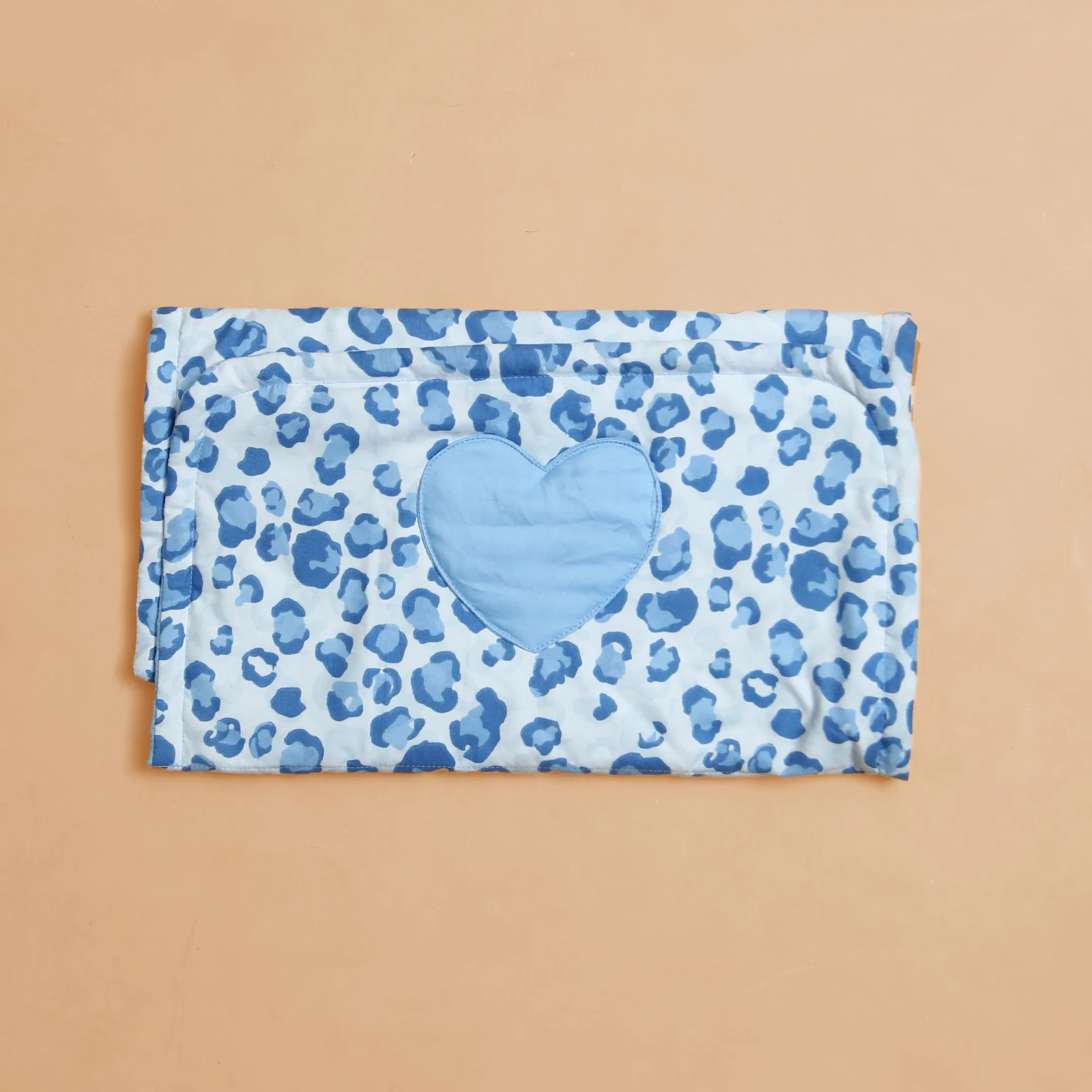 Blue Pebbles Baby Diaper Changing Sheet