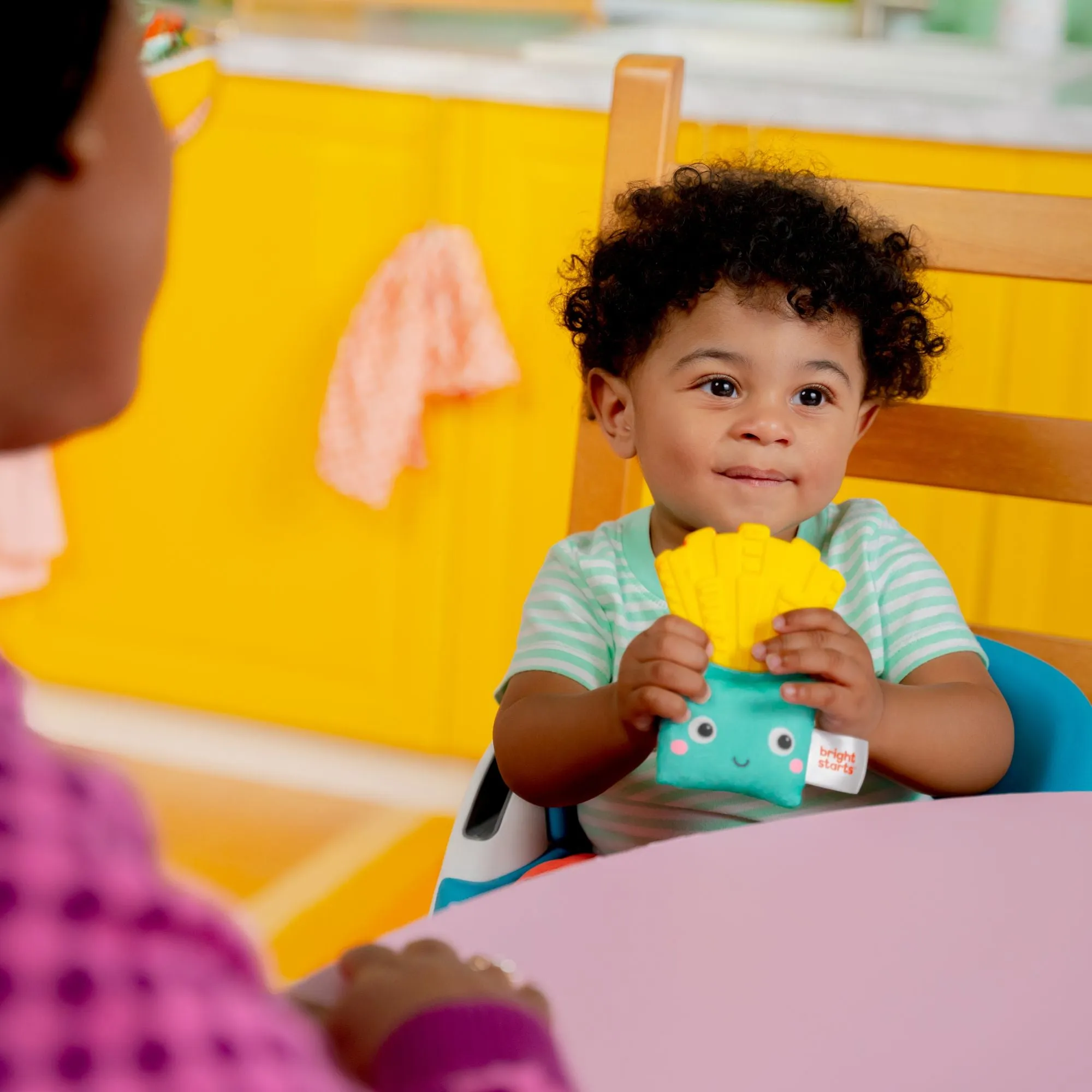 Bright Starts Side Of Smiles Crinkle Teether