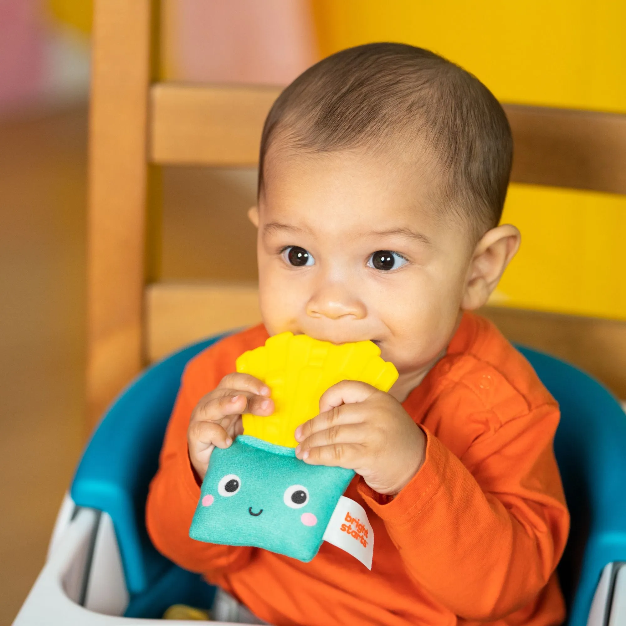 Bright Starts Side Of Smiles Crinkle Teether