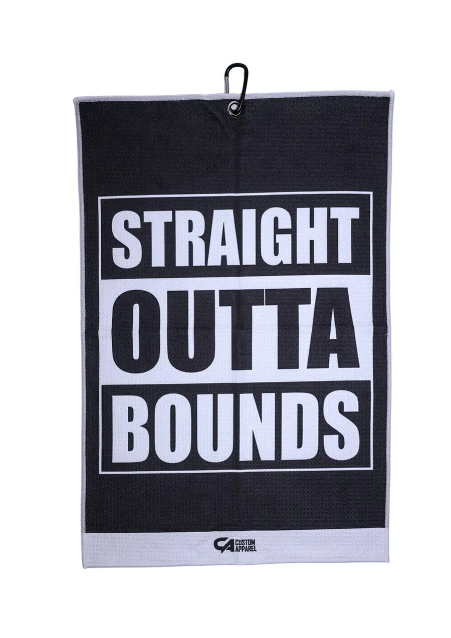 CA Waffle Golf Towels | Outta Bounds