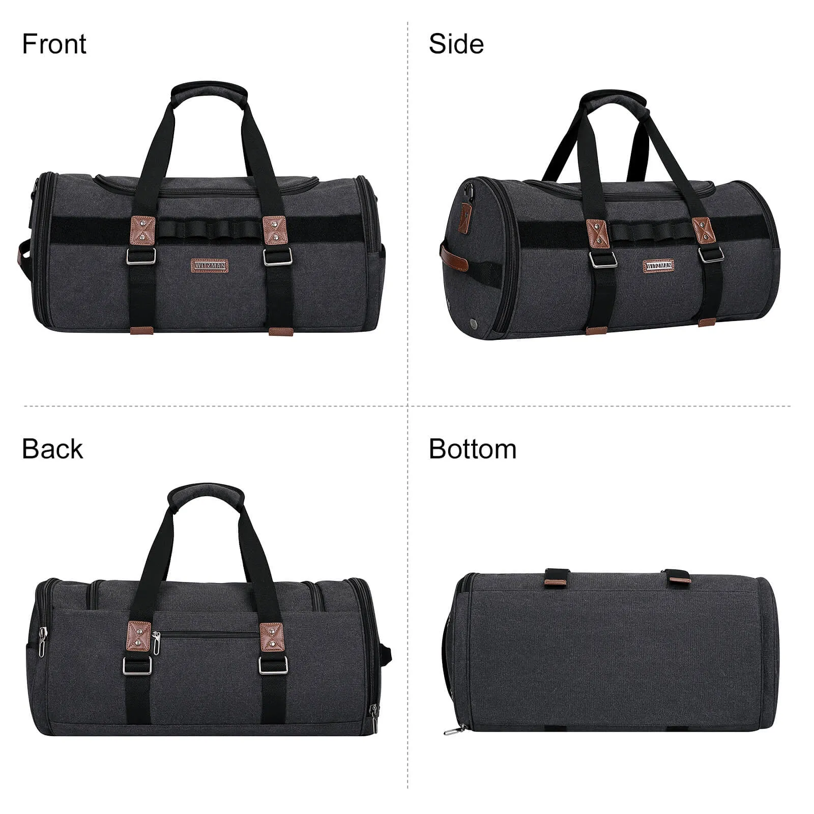 Canvas Large Travel Duffel Bags Tote Bag