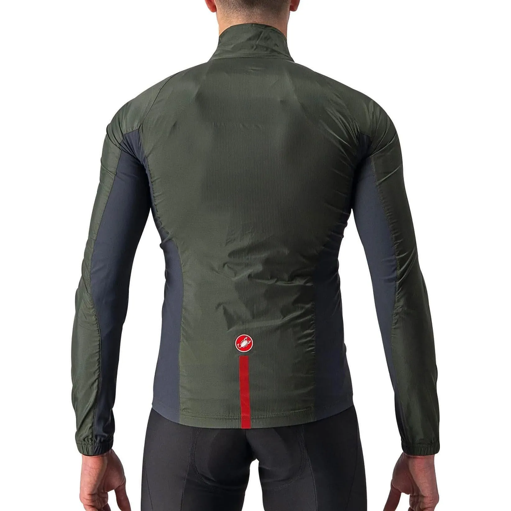 Castelli Squadra Stretch Mens Cycling Jacket - Green