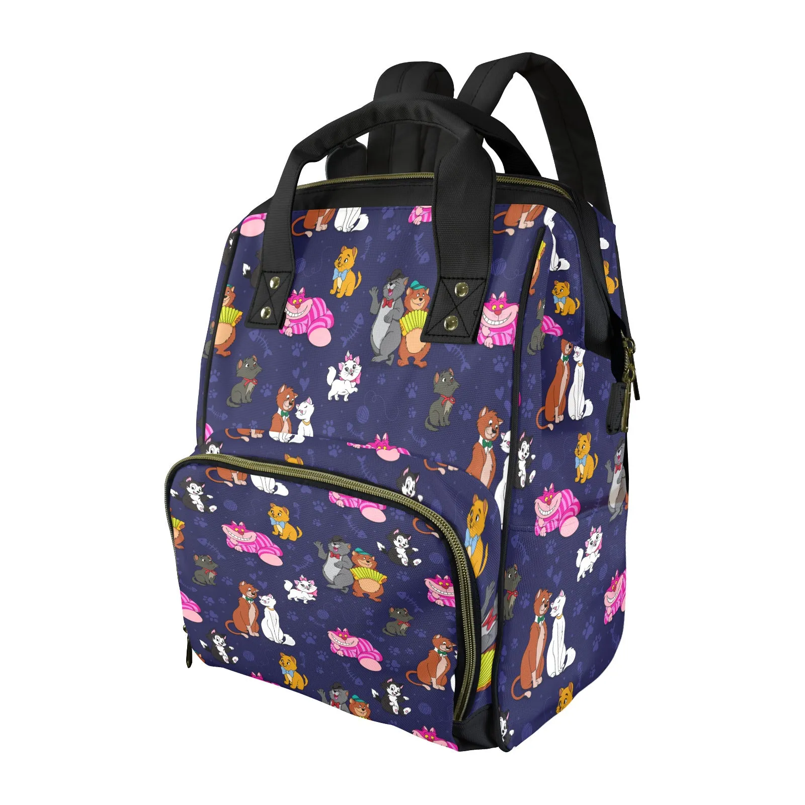 Cat Favorites Multi-Function Diaper Bag