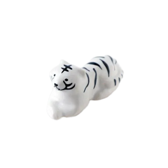 Chopstick Holder - White Tiger