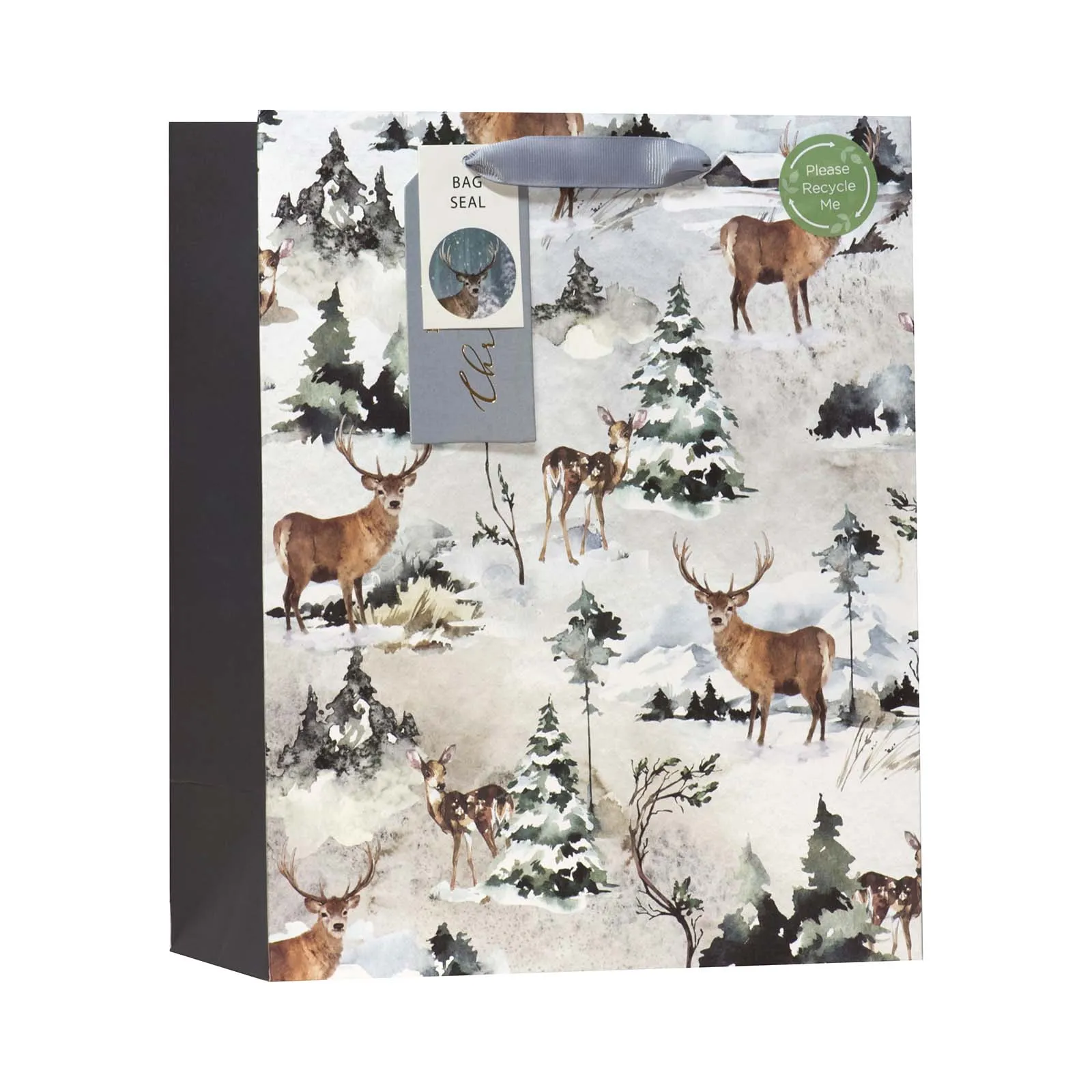 Christmas Back To Nature Wilderness Gift Bag