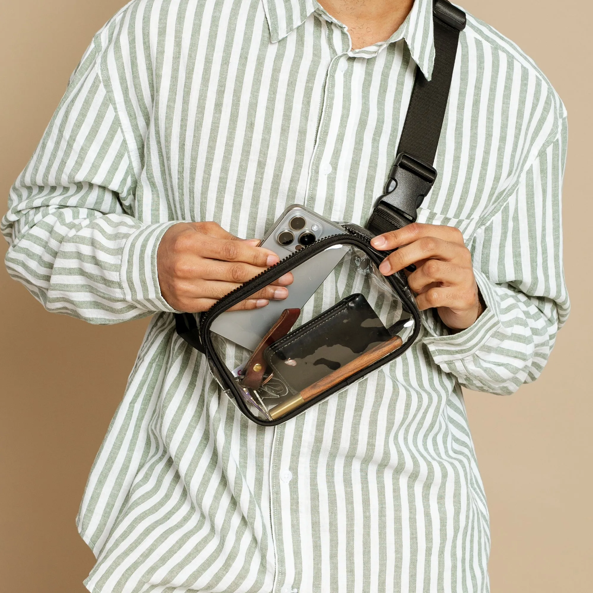 Clear Belt Bag