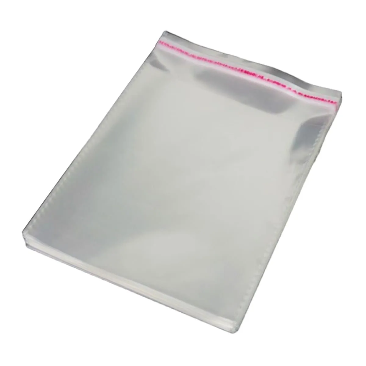 Clear OPP Bag with Self-Adhesive Seal, 30 Micron, 50/pack