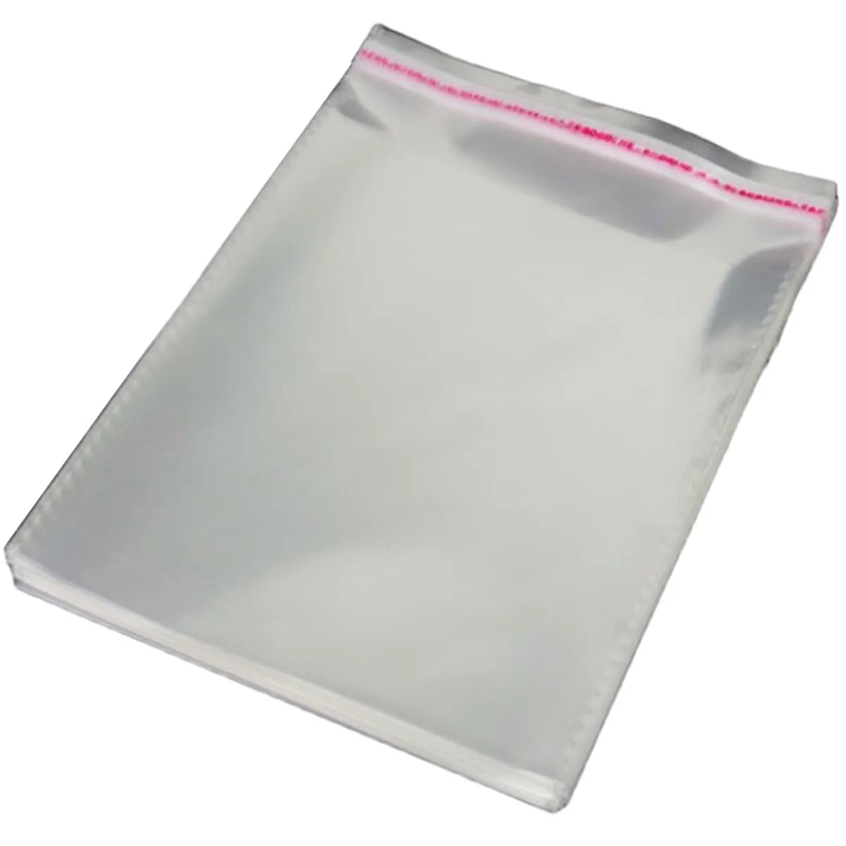 Clear OPP Bag with Self-Adhesive Seal, 30 Micron, 50/pack