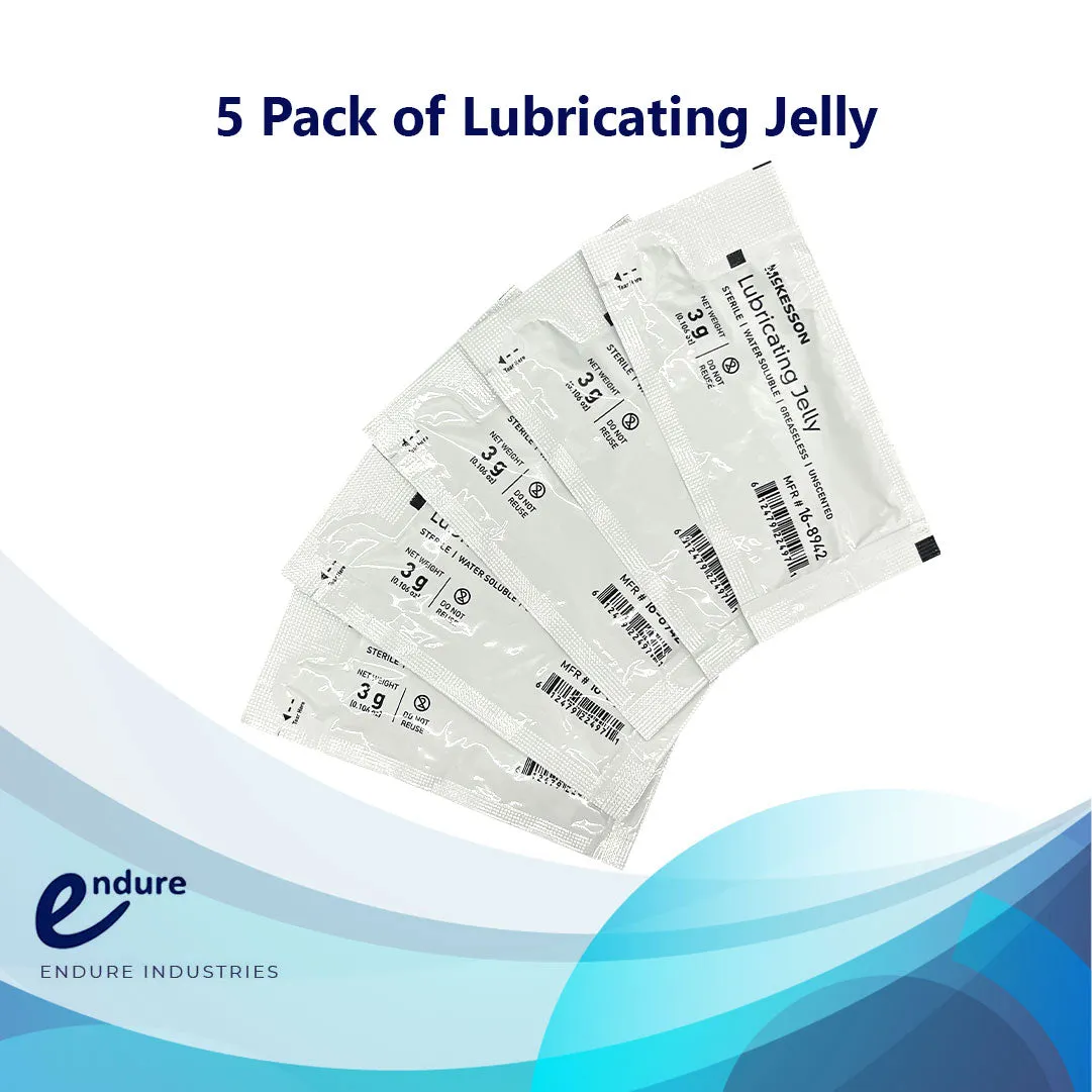 Complete Airway Emergency Kit 9 - 8 Sizes Berman OPA   5 Sizes Nasopharyngeal Airway   5 Packs Lubricating Jelly