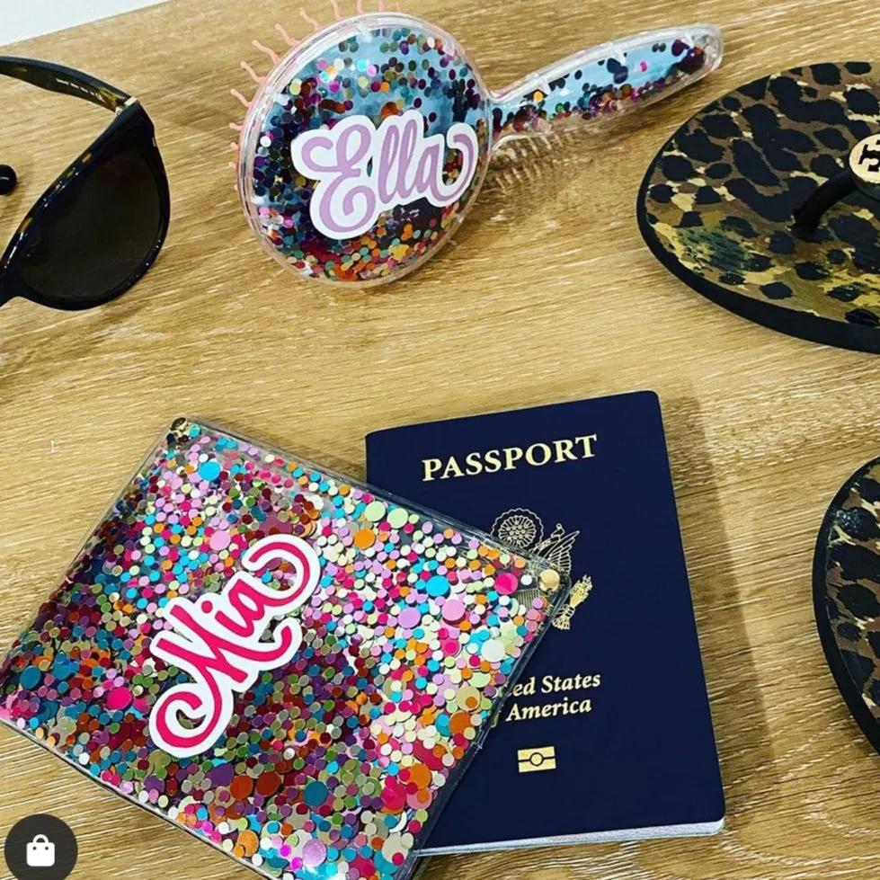 Confetti Passport Holder