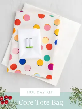 Core Tote Bag Kit | Marbles Print Organic Cotton Canvas