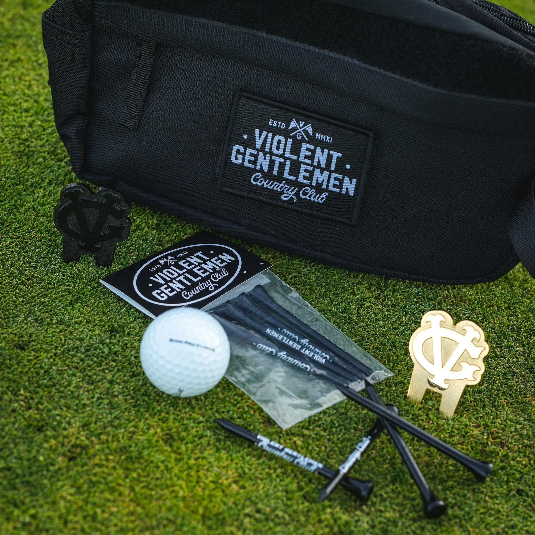 Country Club Golf Tee Pack