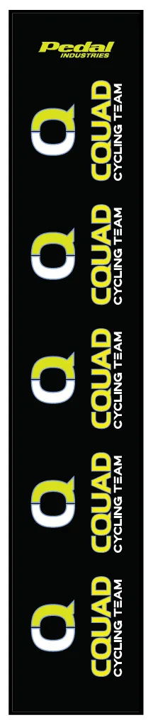 CQUAD.com Cycling Team 2022 MINI RaceDay Bag 2.0