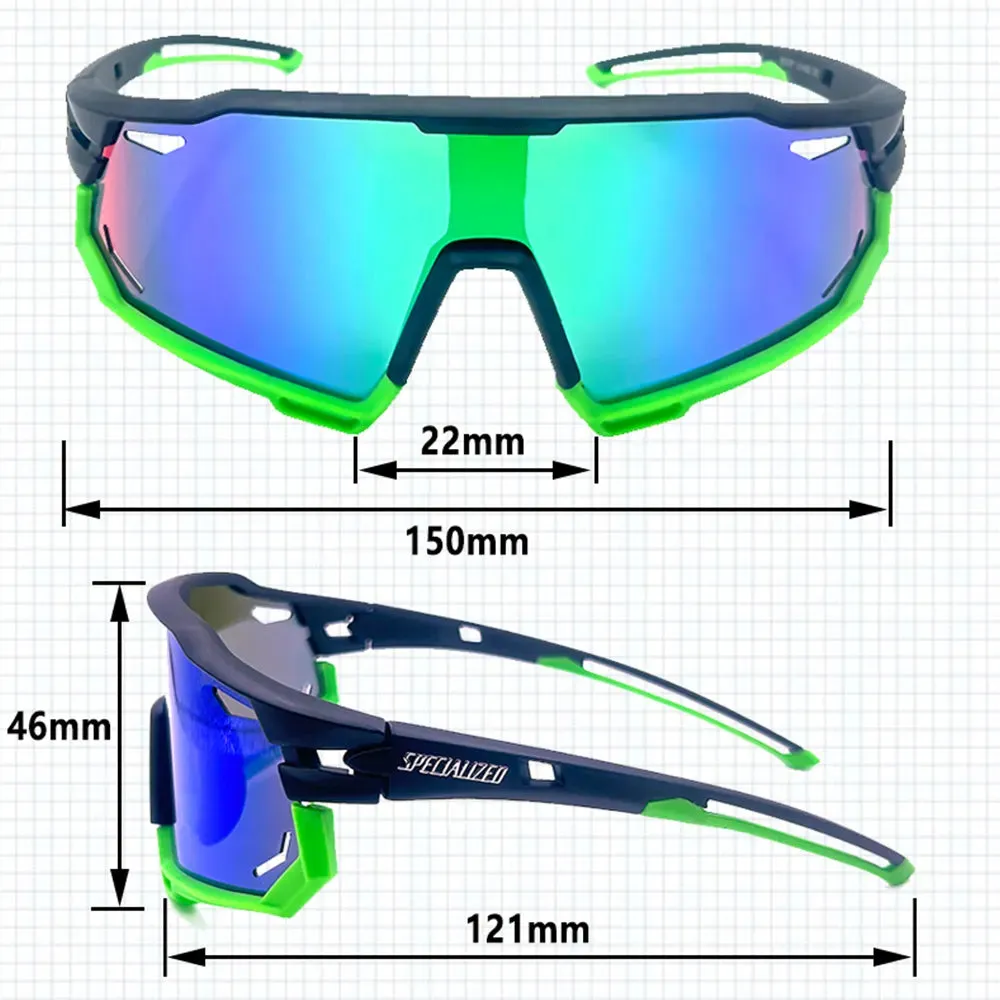 Cycling Glasses Mountain Bicycle Sunglasses Men Women Photochromic Road Bike MTB Eyewear 2023 Outdoor Sports Lenses With Case