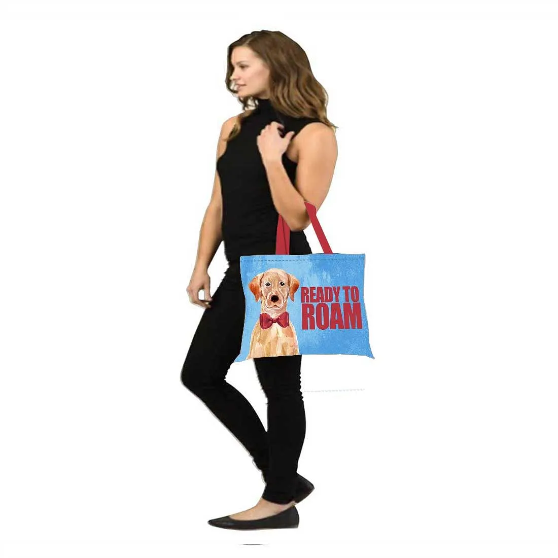 Designer Tote Bag With Zip Beach Gym Travel Bags -  Loving Lab