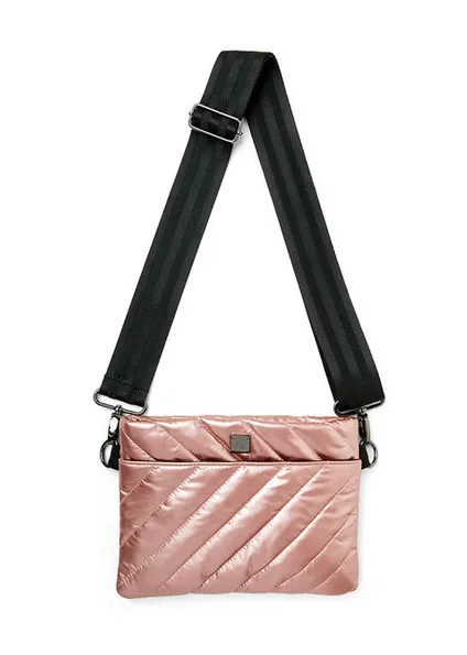 DIAGONAL BUM BAG Pearl Blush