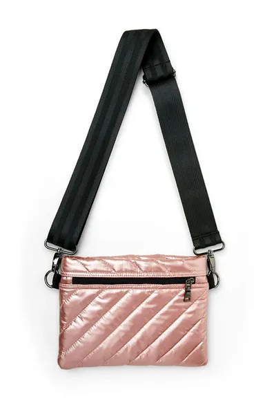 DIAGONAL BUM BAG Pearl Blush