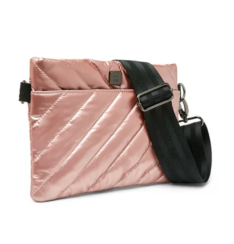 DIAGONAL BUM BAG Pearl Blush