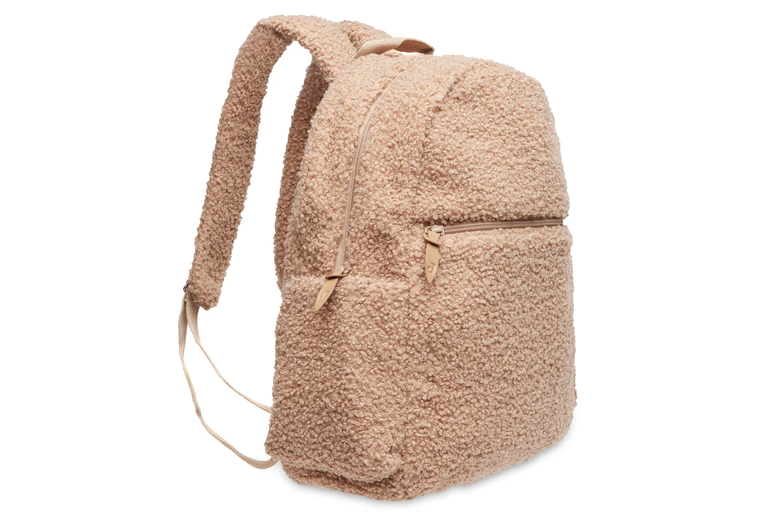 Diaper Bag Backpack Boucle - Biscuit