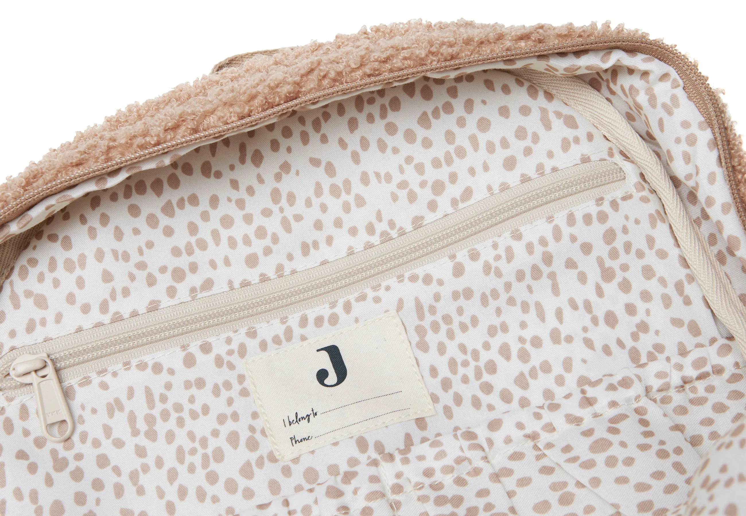 Diaper Bag Backpack Boucle - Biscuit