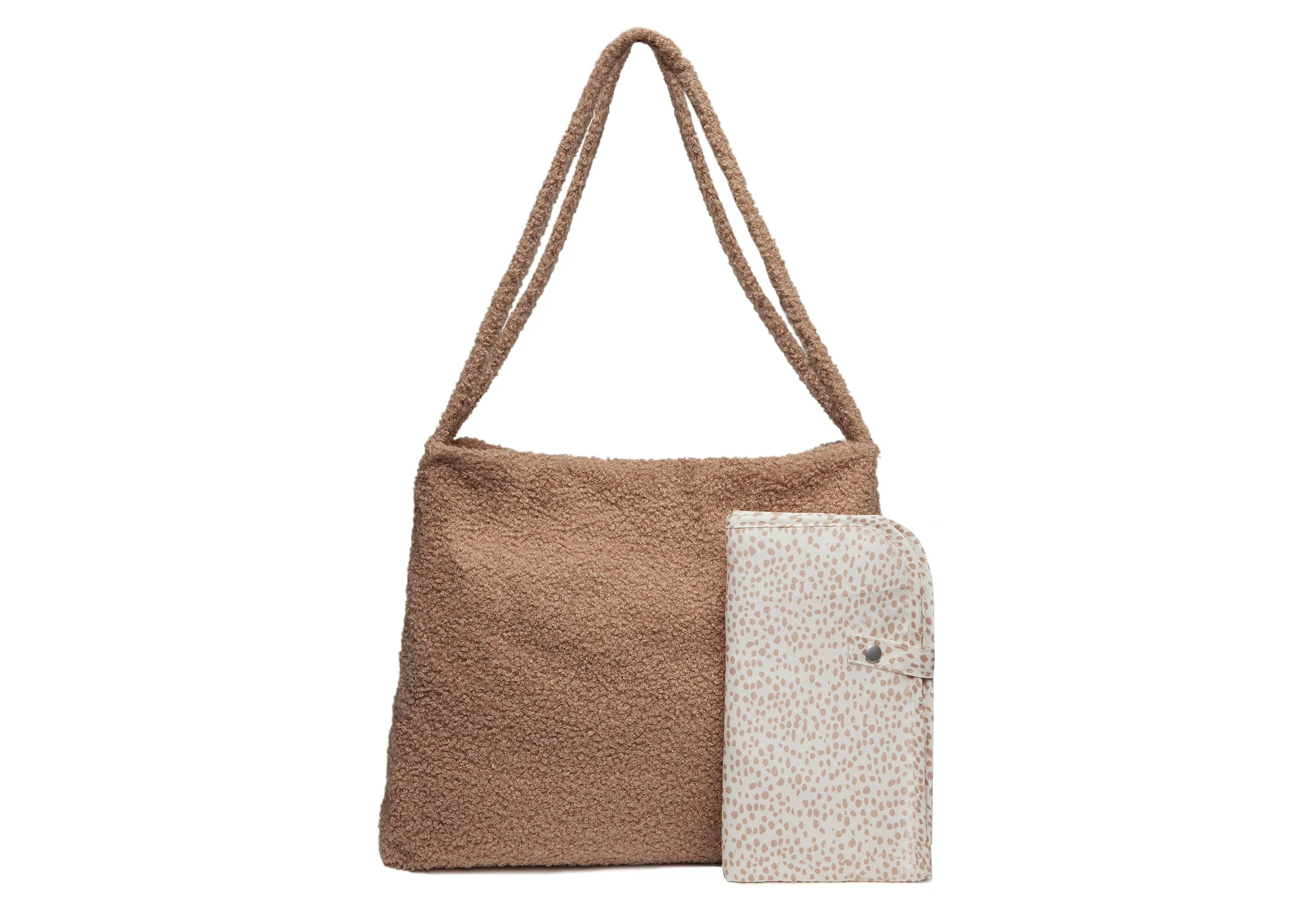 Diaper Bag Shopper Boucle - Biscuit