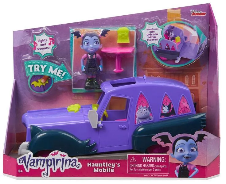 Disney Vampirina Scream-Tastic Hearse Hauntley's Mobile